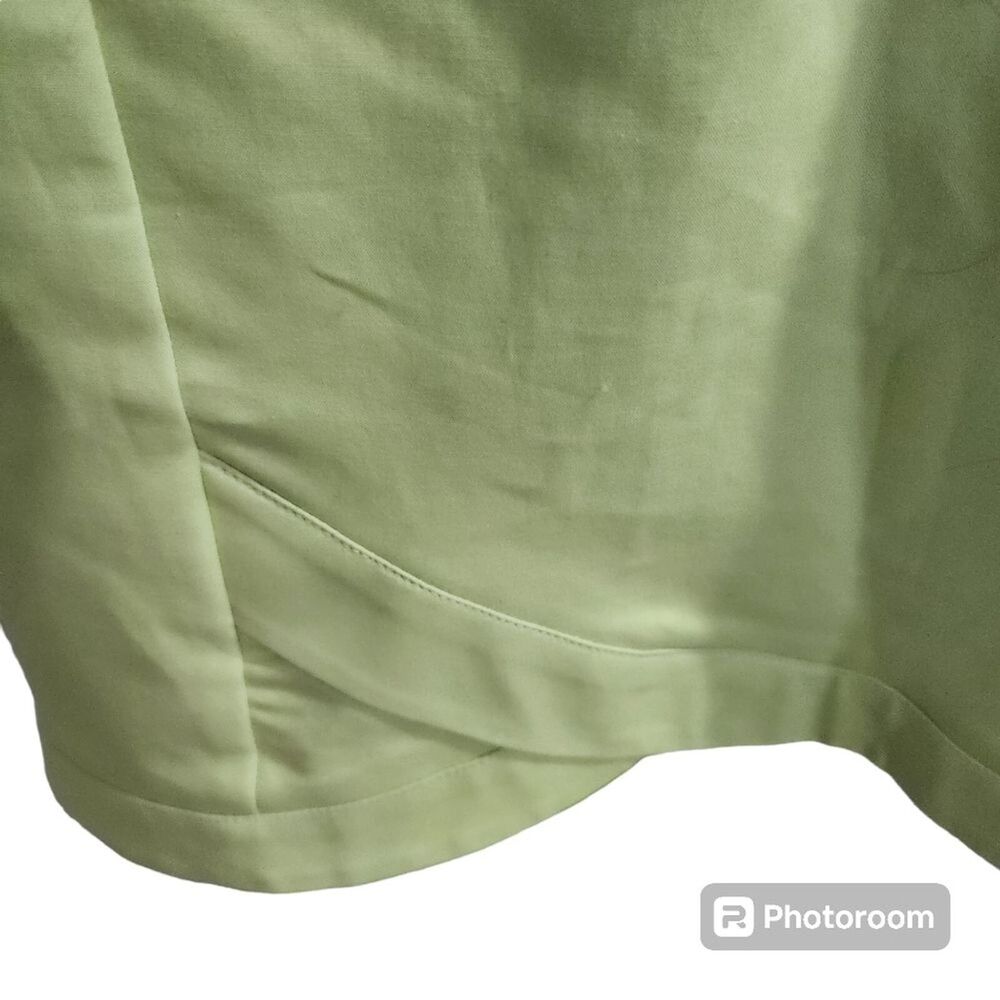 Kenneth Cole New York Mini Dress Wmn SZ 8 Exposed Zipper Y2K Preppy Melon Summer - Picture 2 of 7